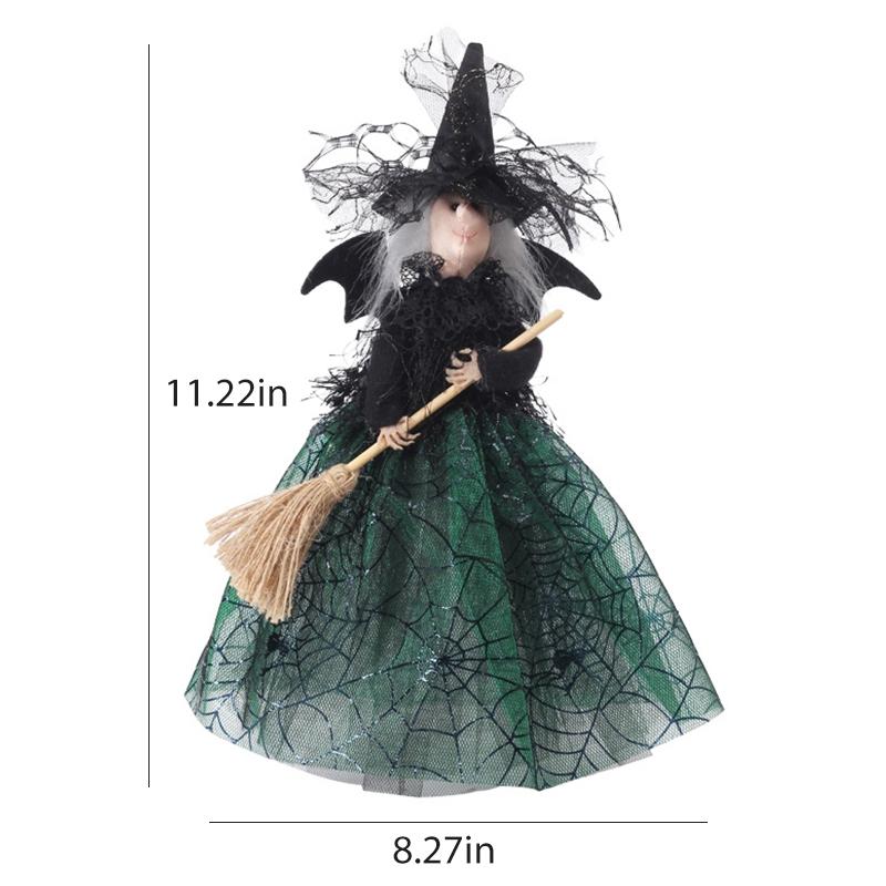 

Украшение куклы-призрака Фестиваль призраков Кукла-ведьма Дерево Звезда Настольное украшение Украшение на Хэллоуин Дом с привидениями Украшение Реквизит