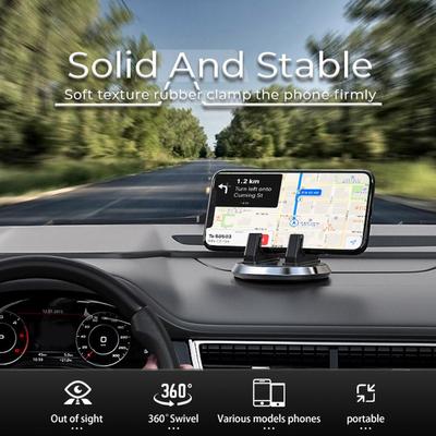 360 Degree Car Phone Holder Mat Pad Dashboard Anti For Phone Stand Bracket GPS Slip For Y4A5