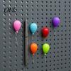 Magnetic Photo Holders 6Pcs/Set 3D Balloon Refrigerator Magnet, Shape Memo Whiteboard Magnets Holder Decorative Magnet for Locker Fridge Door Set