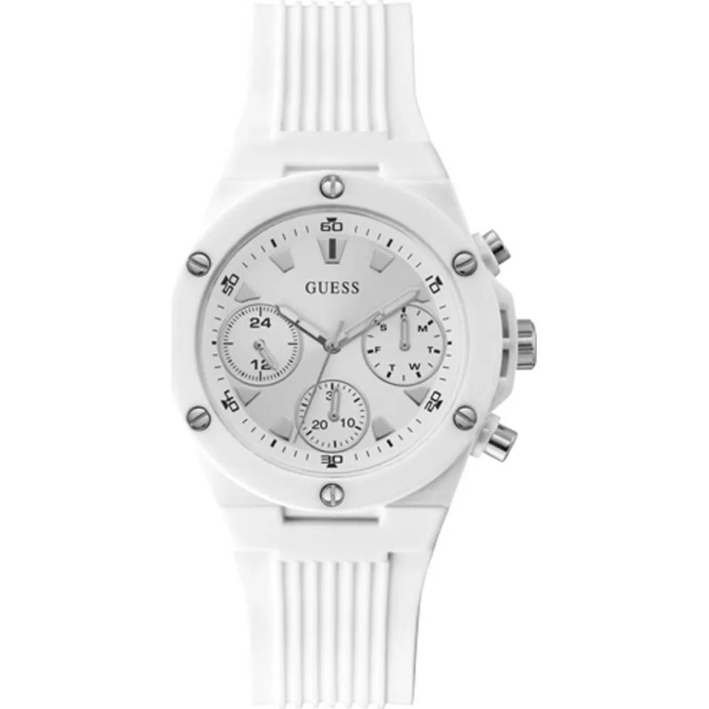 GUESS Athena White Plastic/Resin Ladies Quartz GW0255L1 белый