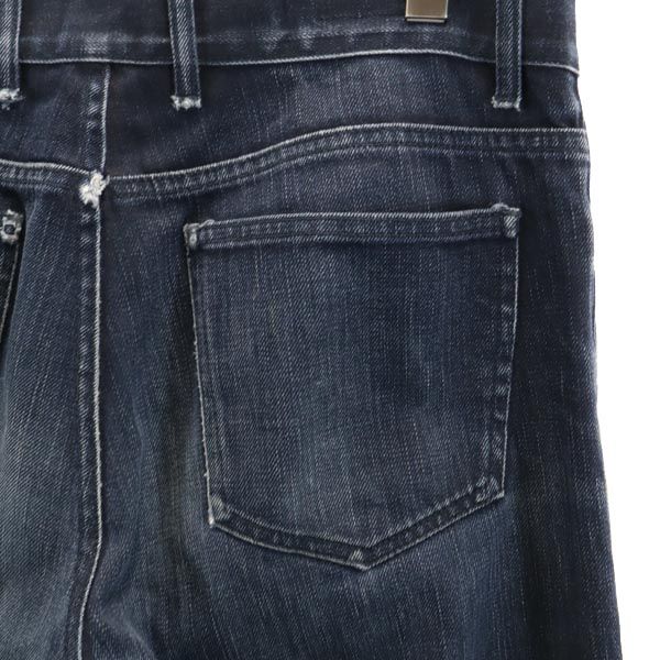 LANVIN ACNE Straight denim pants w30 Indigo Button fly jeans Men's Used