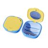 Travel Friendly Dental Appliance Storage Container for Clear Aligners and Retainers Leakproof ABS Materials
