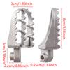 Cycling Off-road Motorcycle Pedal Modification Accessories, Gaosai Aluminum Pedal Pedal, Front Footrest