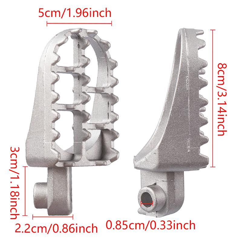 Cycling Off-road Motorcycle Pedal Modification Accessories, Gaosai Aluminum Pedal Pedal, Front Footrest