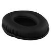 Cushioned Feel Comfort Headphone Cushion Oval Headphone Pad Sponge Leather Pad