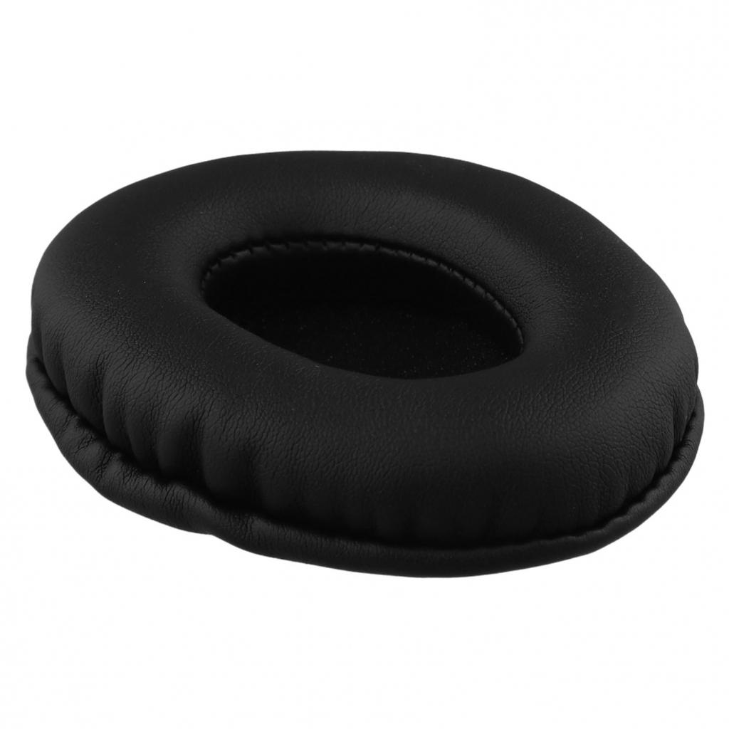Cushioned Feel Comfort Headphone Cushion Oval Headphone Pad Sponge Leather Pad