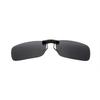 Portable Polarized Mirrored UV400 Clip-on Lens Sunglasses for Driving Fishing