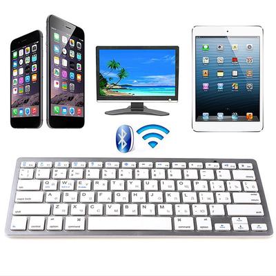 Russische Mini-Wireless-Bluetooth-3.0-Slim-Tastatur für Mac-Windows-PC-Tablet