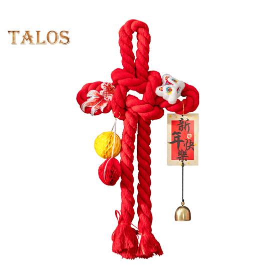 

Китайский узел подвесной орнамент благословение узел весенний фестиваль украшение китайский Новый год талисман удачи подвеска для дома офис автомобиль красный