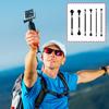 Perche à Selfie Bras d'Extension Avec Têtes à Billes en Aluminium de 17mm 25mm Pour Caméra d'Action et Support pour Appareil Mobile