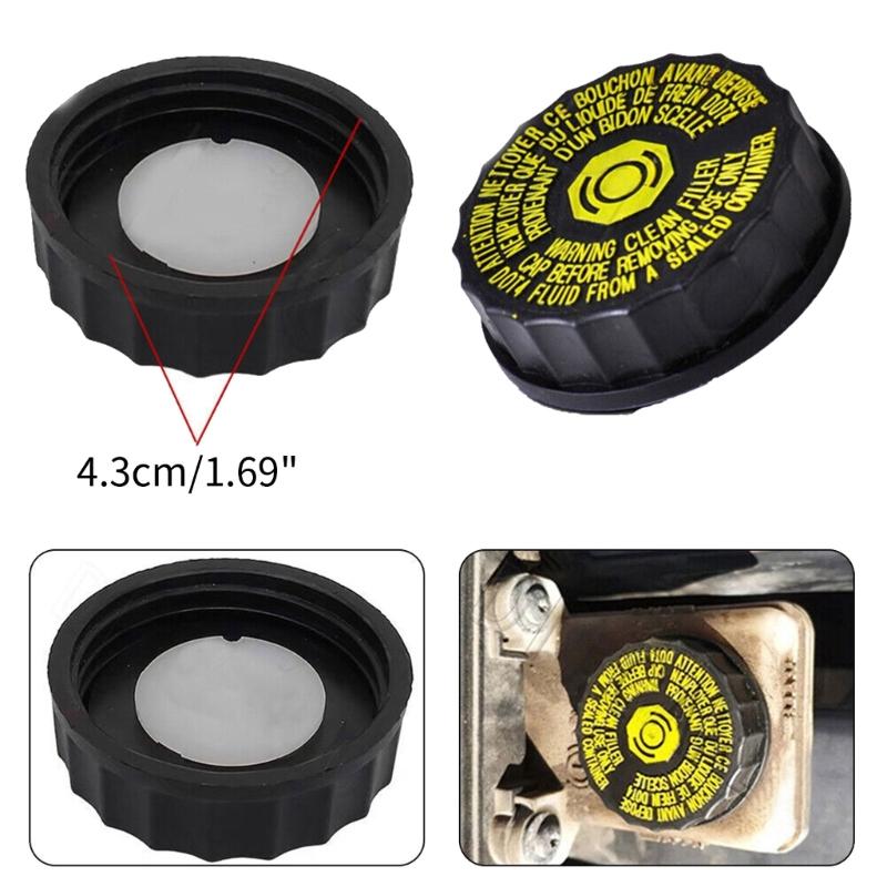 Auto Bremsflüssigkeitsbehälter Flasche Tankdeckel Abdeckung Ersetzen 1613328880 für 206 306 307 308 408 508 Auto Zubehör