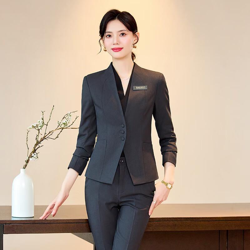 Women's Elegant Chinese Style Professional Suit Set