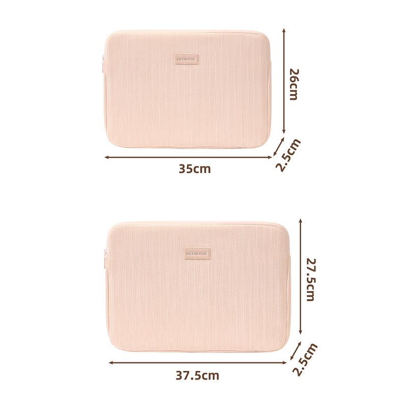 Velvet-Lined Laptop Case for 14"/15.6" Laptops