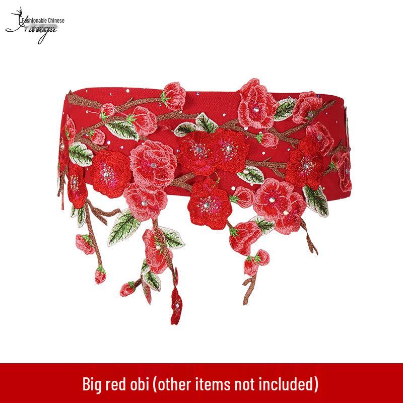 Huayu Dance Nouvel Ensemble Soutien-Gorge et Costume de Danse du Ventre Perlés pour Femmes - Collection Printemps/Été