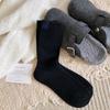 Thicken Middle Tube Socks Heel Label Women's Socks Fashion Winter Socks