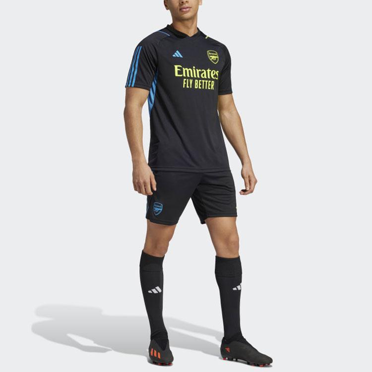 adidas Arsenal Tiro 23 Koszulka Treningowa Piłkarska Czarna HZ2181