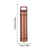 Portable Aluminum Alloy Waterproof Capsule Seal Bottle Outdoor Survival Pill Box Mini Tea Cans Container Sealed Tank Canister