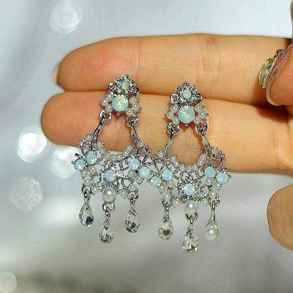 3-piece silver earring set with various styling options