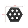 12Pcs Hexagon Surfboard Pads Deck Grip for Funboard Skimboards Paddleboard