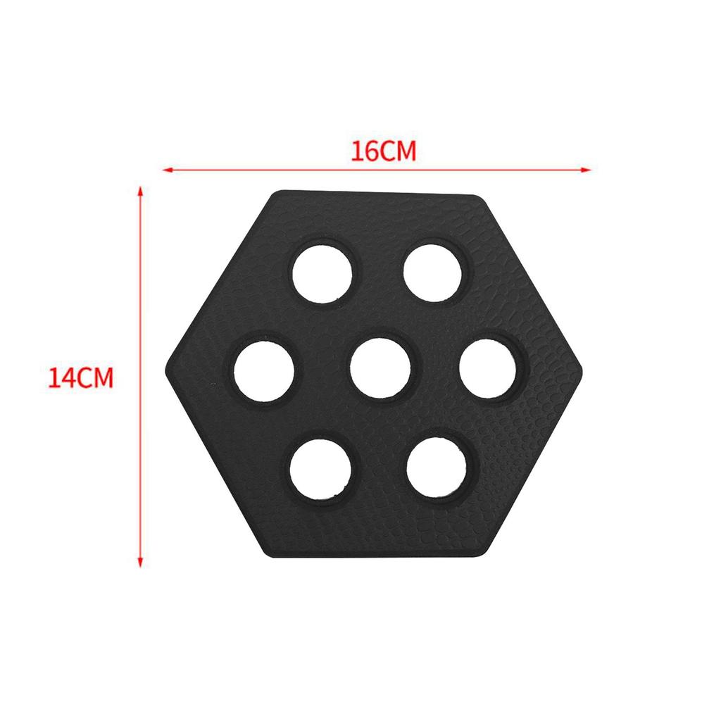 12Pcs Hexagon Surfboard Pads Deck Grip for Funboard Skimboards Paddleboard