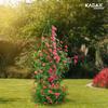 KADAX Metal Garden Pergola Pyramid For Climbing Plants Roses Column For Garden