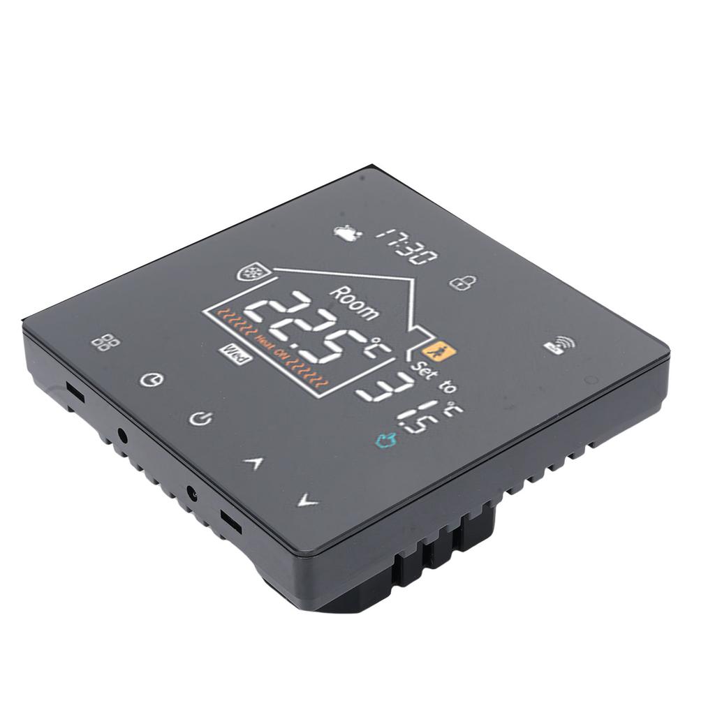 Programmierbarer Smart Thermostat Touchscreen LCD-Anzeige Wasserheizung Kesselthermostat für Zuhause Büro Einkaufszentrum Hotel