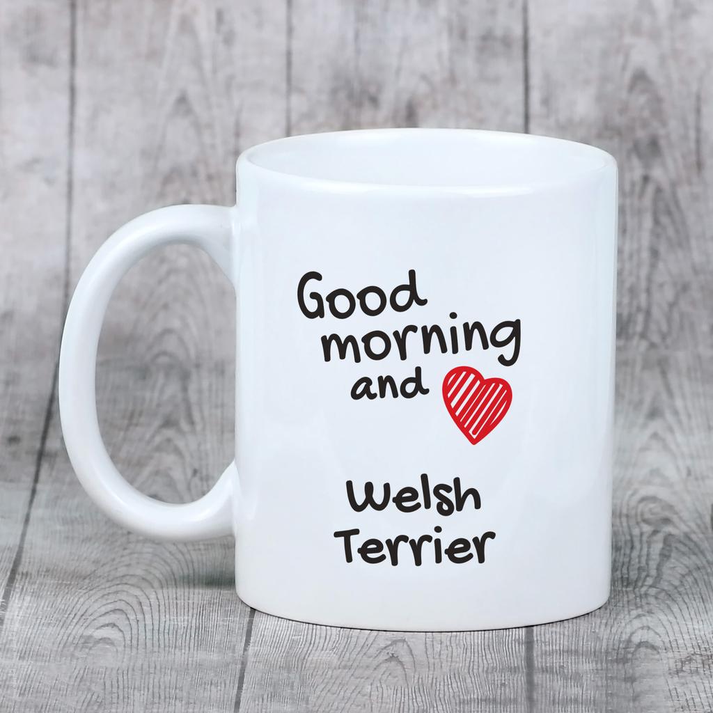 Welsh Terrier, Welshie, Daeargi Cymreig - cup with a dog, personalized cup with a print, a classic gift for everyone from the Art-Dog brand