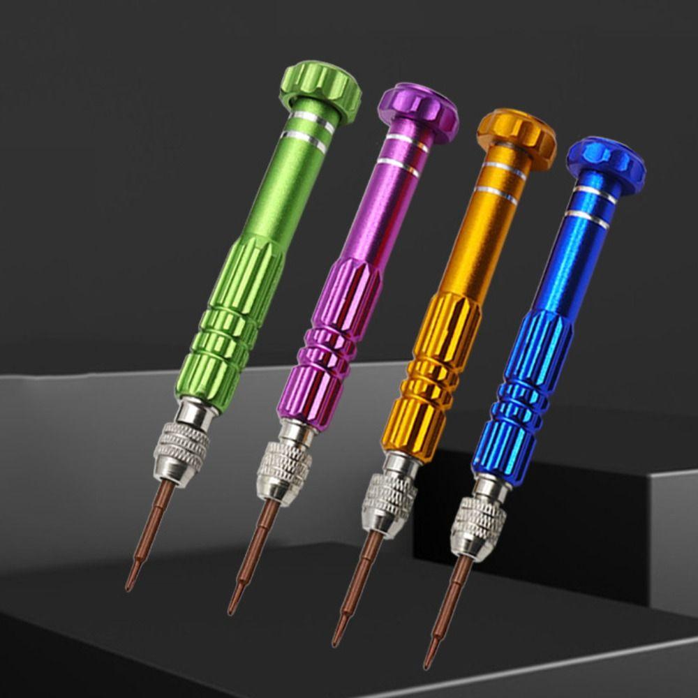 2Pcs 5 In 1 Eyeglass Screwdriver Precision Cross Screwdriver Multifunction Screwdriver Set