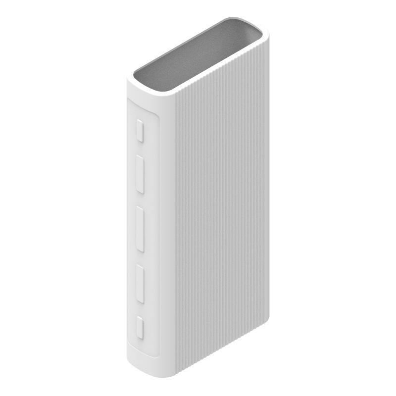 

Силиконовый защитный чехол для Xiaomi Power Bank 3-го поколения 20000 мАч белый