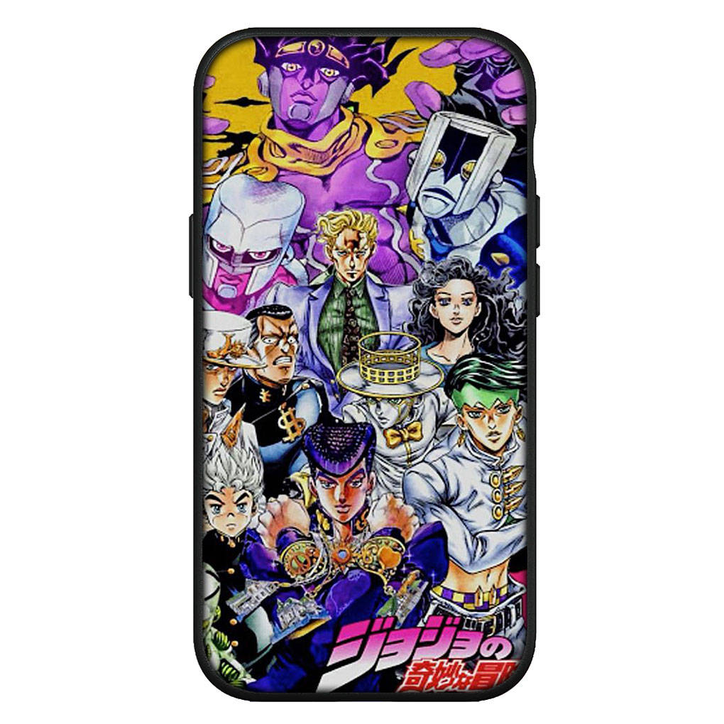 

для iPhone 16 15 X XR Samsung Galaxy S24 S23 Plus Xiaomi Redmi Note 13 12 11 Pro Max 14 OPPO Huawei чехол с рисунком Lovely JoJo s Bizarre Adventure чехол for iPhone 16 ceil