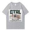 Rapper SZA Ctrl Why Is It So Hard To Accept The Party Is Over Graphic Print Tshirt Unisex WoUnisex Fashion Hip Hop Oversized Tshirt