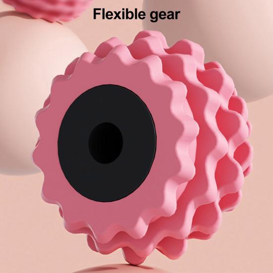 Leg Massage Roller Anti-Cellulite Lymphatic Drainage Deep Tissue Therapy Thighs Arm Back Shoulder Muscle Relaxation Massage Tool with 14 Rollers