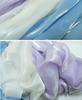 Iridescent Jade Silk Satin Organza Brocade Fabric for Ruqun Hanfu