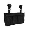 Wheelchair Side Bag Armrest Pouch Waterproof Polyester Storage Accessories for Walkers Rollators