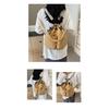 Waterproof Lightweight Cross-Shoulder Crossbody Bag Fashion Casual Large Capacity Drawstring Bucket Bag Simple Casual WOMEN'S Bag