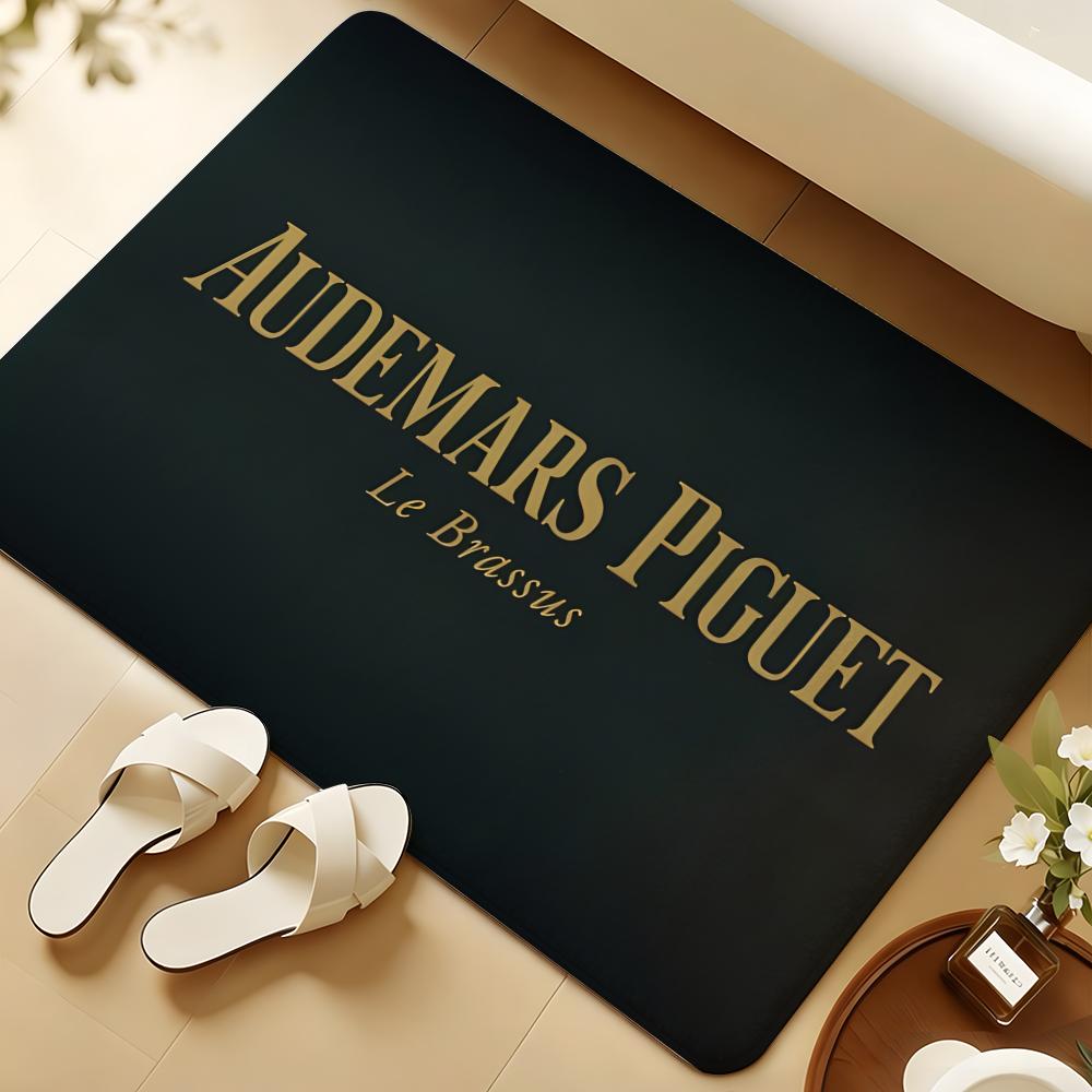 A-audemars P-piguet BRAND Floor Mat Soft Flannel Rug Non-Slip Absorbent Mat For Bathroom Bedroom Home Decor