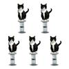 Car Accessories Dashboard Decorations,Shaking Cats Bobblehead Dashboard Car Decors for Women Car Interior Desk Ornaments
