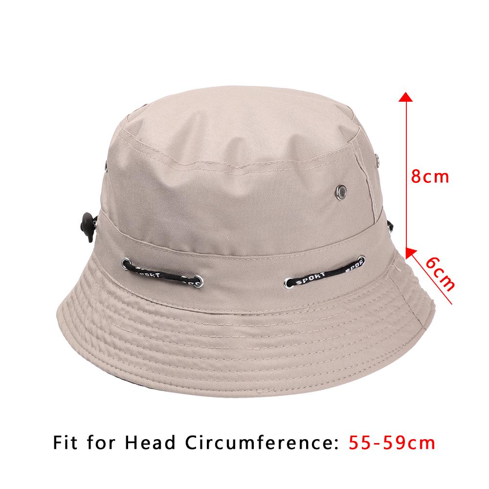 Casual Outdoor Hunting Hiking Bucket Hats Cotton Sun Hat Fisherman Cap