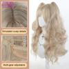 Double Ponytail Synthetic Wig For Women Lolita Clip-on Style Double Ponytail Wig Suitable For Role Playing Christmas Halloween