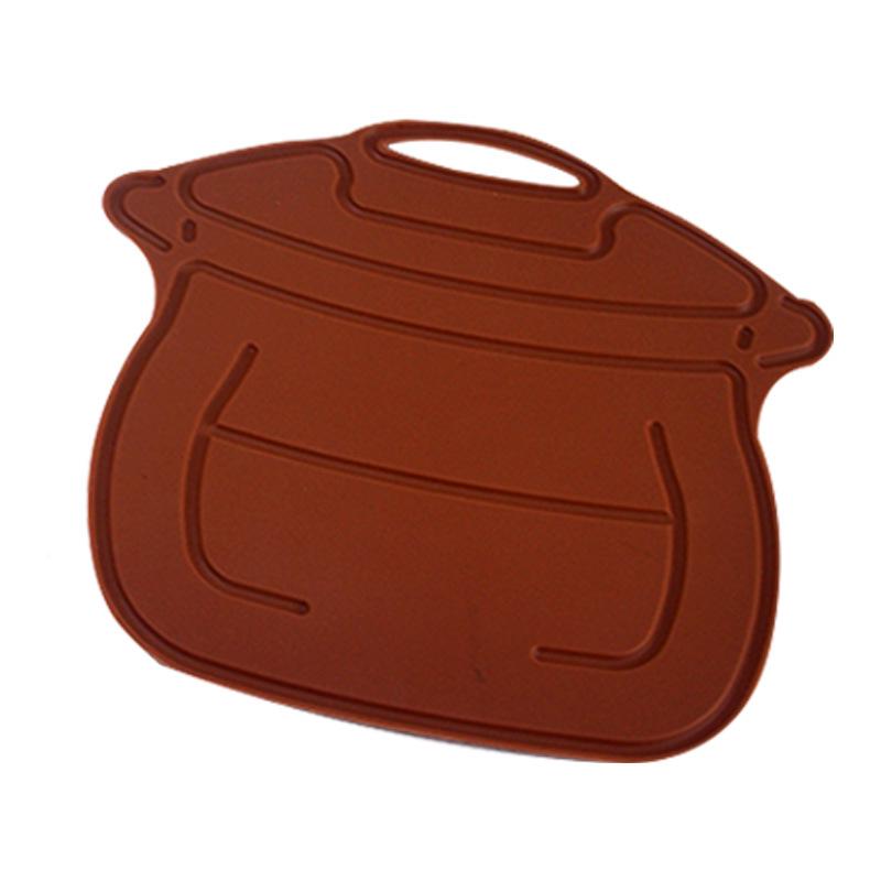 

Мультяшная силиконовая термостойкая подставка: Форма для запекания, Миска, Подставка под тарелку и Подставка под горячее Pot-shaped Silicone Mat