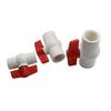 Garden Irrigation Waterstop Switch Water Control Pipe Fittings 1/2" 3/4" 1" 1.25" 1.5" 2" Female Thread PVC Ball Valve Drainage