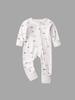 Newborn Cotton Zipper Footed Romper - Long Sleeve, All-Seasons Wear
