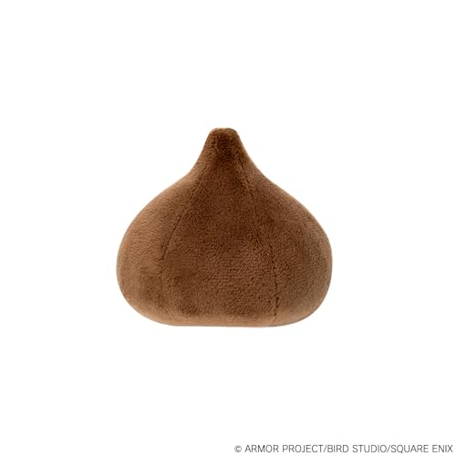 Smile Slime Plush Toy S Chocolate Slime