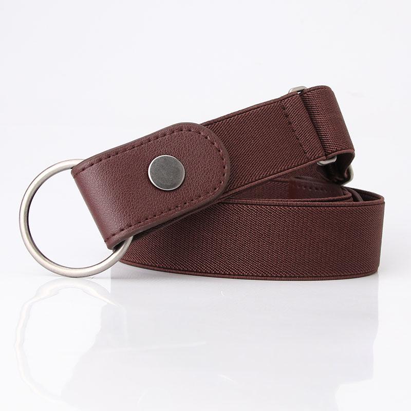 

Женский бесшовный эластичный невидимый пояс кофейный