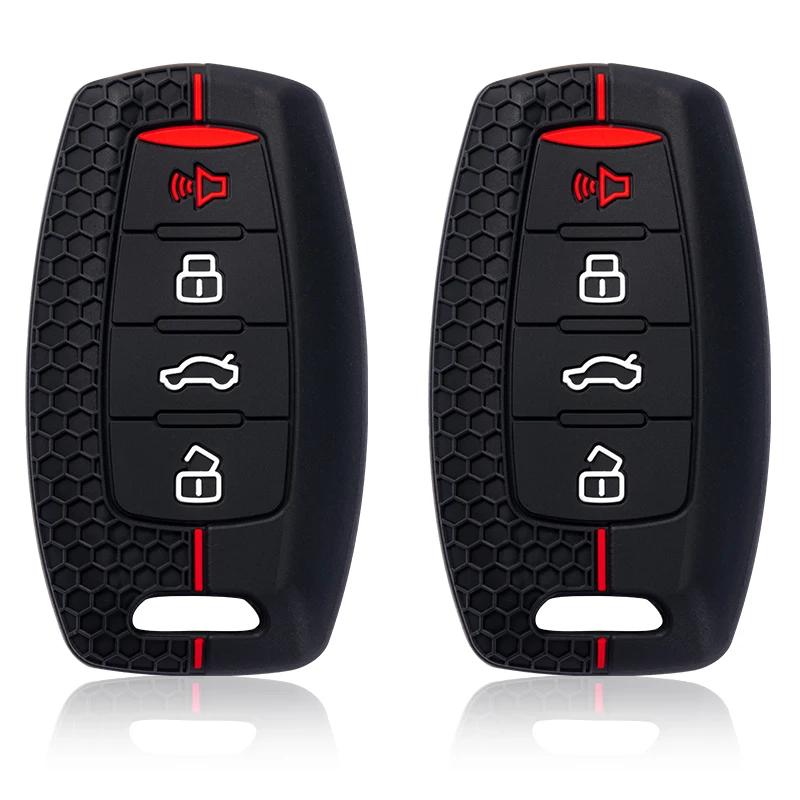 Silicone Key Case for Haval F7x H6 2023 Accessories Car Key Cover Keychain for Haval Jolion Joico Jollein F7 H6 Jolyon F7H Dargo