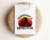 Detective T-Shirt, Mystery Enthusiast Top, Forensic Science Buff, Fingerprint, Crime Scene Shirt, Investigator Gift, Private Eye, Unique