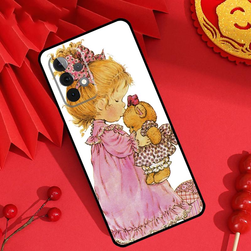 Sarah Kay pattern Case For Samsung Galaxy M15 M55 M31 M13 M11 M12 M14 M06 M16 M36 M56 M53 M32 M52 M35 M34 M54