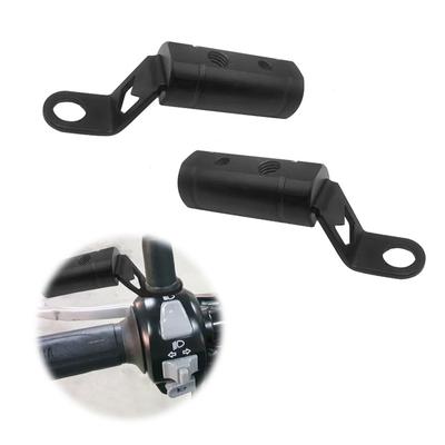 Motorcycle Clamp Bar [2 Pieces] Mirror Holder Extension Stay, Multibar Holder, Clamp Bar, Fog