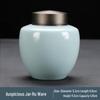 Dehua Ruyao Ceramic Tea Caddy - Auspicious Jar