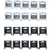 10pcs RJ45 8P8C Network Jack Socket Computer Internet PCB Jack Socket for Networking
